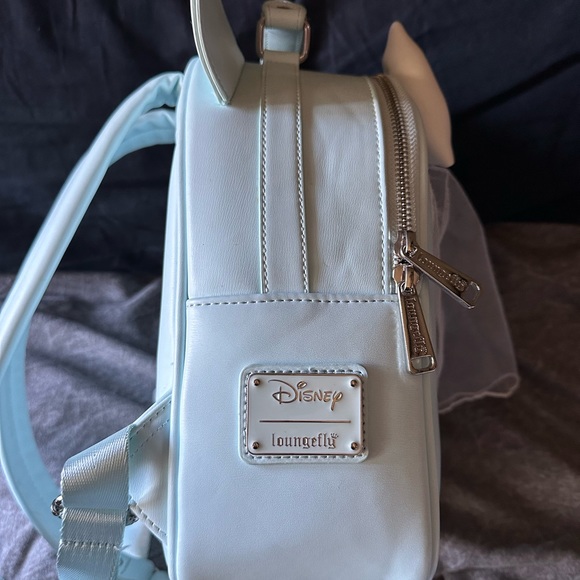 Loungefly Just Married Wedding Mini Backpack Mickey Minnie Mouse Bag - Picture 4 of 5